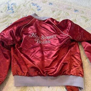 Red Bomber Jacket